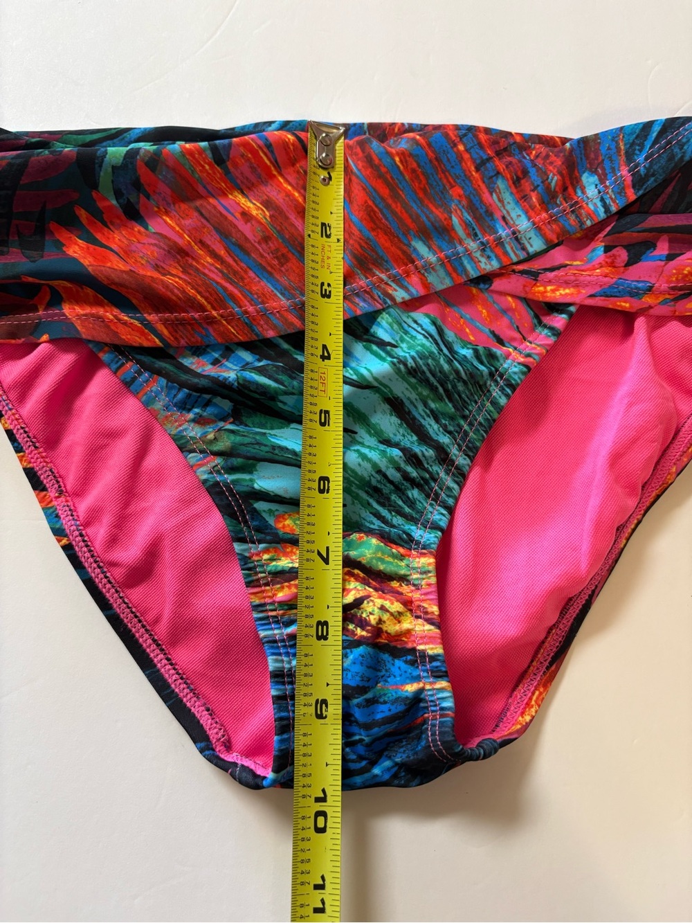 Bleu Rod Beattie sarongTropical Multicolor hipster Bikini Bottom 6 - Picture 8 of 11